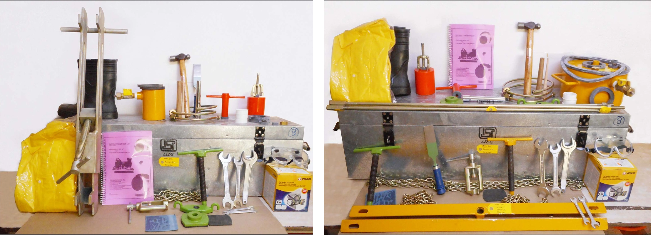 Ton Container - Emergency Kit 'B' — System Diagram