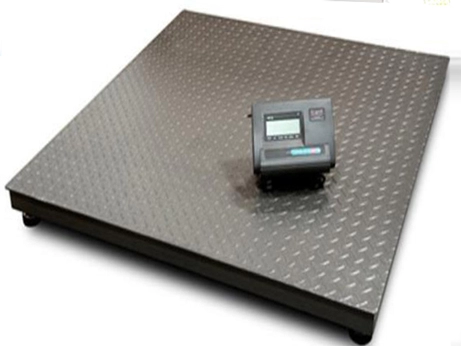 Platform weight scaling with Electronic Indicator